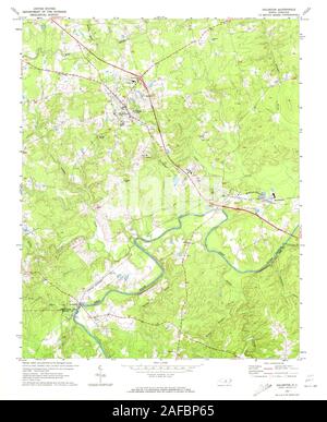 Goldston, North Carolina, map 1970, 1:24000, United States of America ...