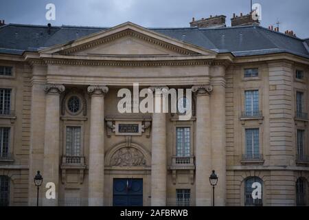 Paris Law Faculty Stock Photo