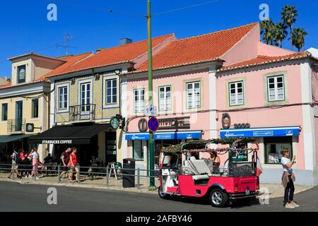 Tuk-tuk, Belem District, Lisbon, Portugal Stock Photo