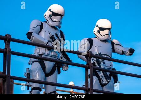 Orlando, Florida. November 27, 2019. Stormtroopers at Hollywood Studios Stock Photo