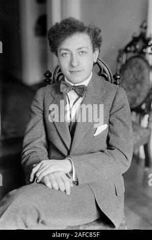 Jascha Heifetz (1901 – 1987) Russian-American violinist Stock Photo