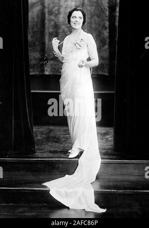 Geraldine Farrar (1882-1967), Alice Geraldine Farrar, American soprano opera singer and film actress. Stock Photo