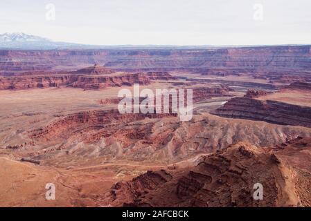 Dead Horse Point Overlook Stock Photo