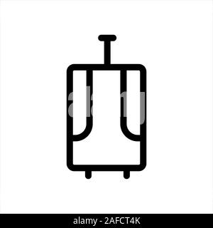 Bag luggage Icon Vector Illustration Design Stock Photo