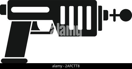 Blaster icon. Simple illustration of blaster vector icon for web design isolated on white background Stock Vector