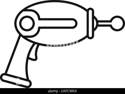 Phaser blaster icon. Outline phaser blaster vector icon for web design ...
