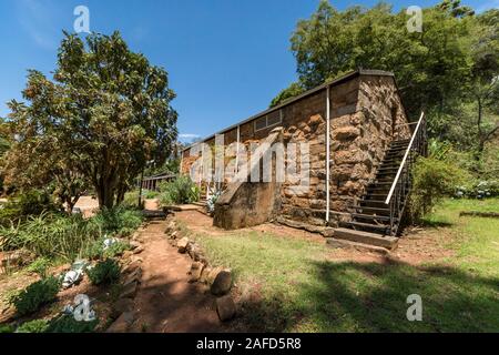 Nyanga hills, Zimbabwe. The stables of famous magnate Cecil Rhodes, the founder of Rhodesia (now Zimbabwe) in the Rhodes Nyanga hotel Stock Photo
