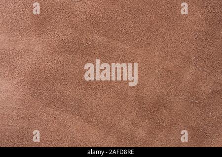 Texture of backside of brown toned leather, good for background Stock Photo