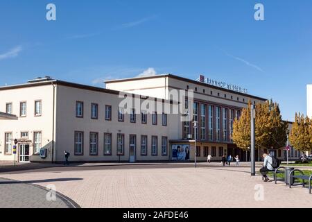 Merseburg Central Station Stock Photo