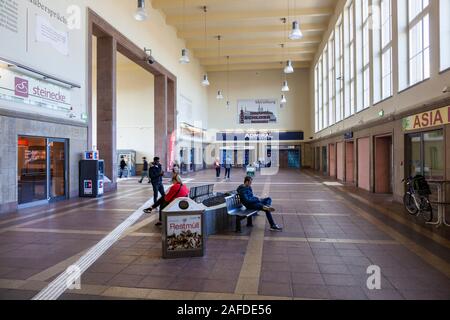 Merseburg Central Station Stock Photo