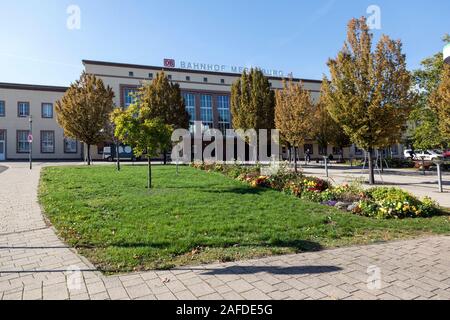 Merseburg Central Station Stock Photo