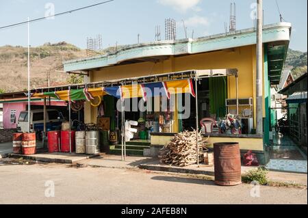 Traveling Banda Sea, Indonesia Stock Photo