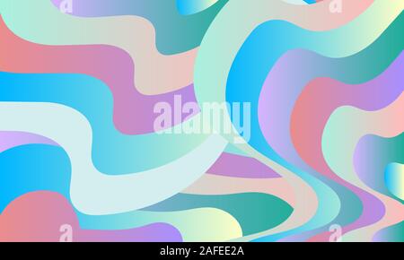 Abstract Design Creativity Background of gradient Wave colors Stock Vector
