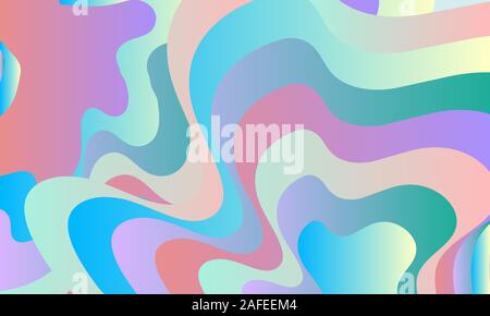Abstract Design Creativity Background of gradient Wave colors Stock Vector