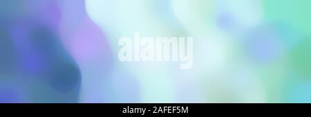 Blurred Horizontal Background With Pale Turquoise, Medium Turquoise And 