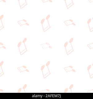 Seamless vector artwork, tone chromatic scale, abstract illustrations of musical note, conceptual. For design background. Stock Vector
