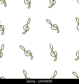 Seamless vector artwork, conceptual background, tone chromatic scale, musical note for design catalog or texture. Stock Vector