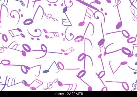 Tone chromatic scale, abstract illustrations of musical note, conceptual. For design background. Vector artwork. Stock Vector