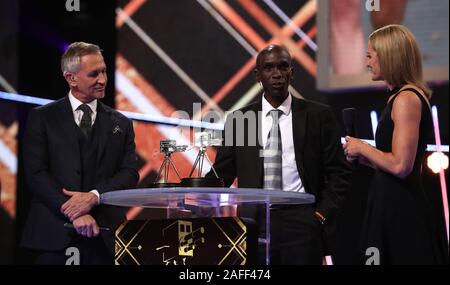 Presenter Gary Lineker During The BBC Sports Personality Of The Year ...