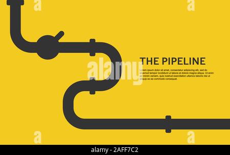 Business and industrial infographic vector template, flat design