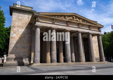 Neue Wache - New Guardhouse central memorial of the Federal Republic of Germany for the Victims of War and Dictatorship, Berlin, Germany Stock Photo