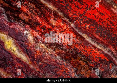 Exteme macro of an Agate surface. Stock Photo