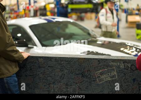 Las Vegas, Nevada/ USA - Dec 13, 2019:  Shelby American Heritage Center and  upgrade plant in Las Vegas, NV Stock Photo