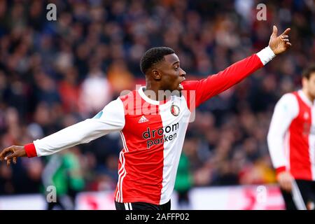 15-12-2019: Voetbal: Feyenoord v PSV: Rotterdam Eredivisie 2019-2020 Lutsharel Geertruida of Feyenoord Stock Photo