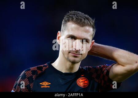 15-12-2019: Voetbal: Feyenoord v PSV: Rotterdam Eredivisie 2019-2020 Daniel Swaab from PSV Stock Photo