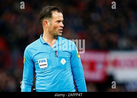 15-12-2019: Voetbal: Feyenoord v PSV: Rotterdam Eredivisie 2019-2020 Referee Bas Nijhuis Stock Photo