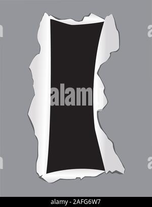 ripped paper vector illustration Stock Vector