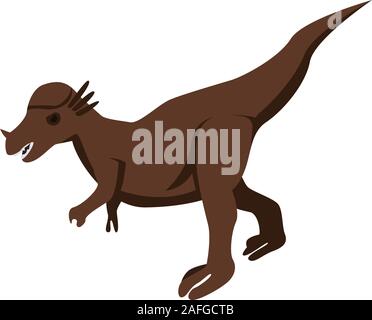 Toy dino icon, isometric style Stock Vector