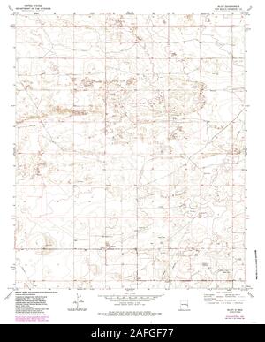 Bluit, New Mexico, map 1972, 1:24000, United States of America by ...