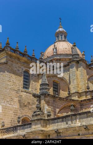 Dome of the cathedral in Jerez de la Frontera, Spain Stock Photo