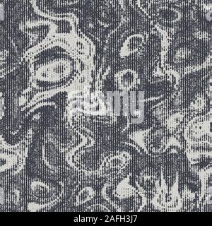 Noisy brushed mottled stains tracery motif swatch Stock Vector