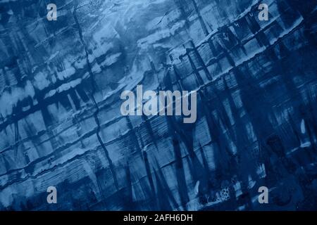 Abstract background in classic blue colour. Color of the year 2020. Stock Photo