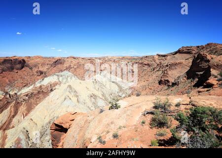 Upheaval dome crater in Canyonlands National Park, USA Stock Photo - Alamy