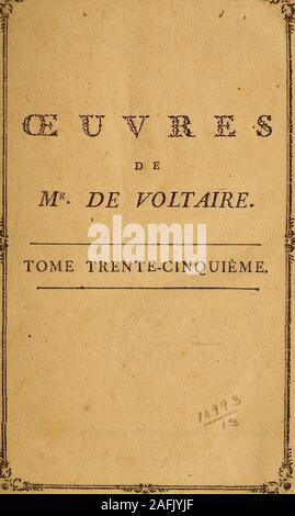 . Mélanges de littérature, d'histoire et de philosophie. I, ^^^*A,^^ ^JJ ^^ iTCr- ;g;^ ryrw^wrrr———-r d^:^S^^^=mlangesdelitt35volt Stock Photo