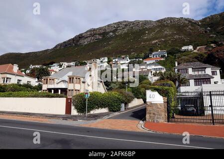 St James is situated  between Muizenberg and Kalk Bay on the False Bay coast near Cape Town, South Africa. Stock Photo