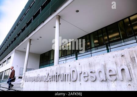 Bioinnovationszentrum - Biotechnological Center and CRTD Center for Regenerative Therapies at the TU Dresden Stock Photo