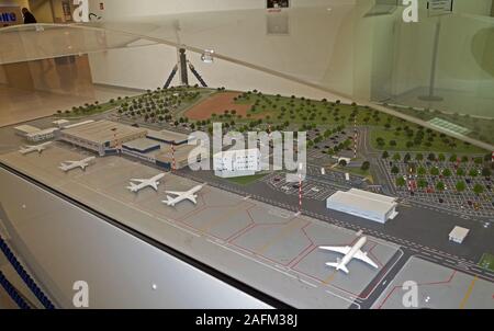 Alghero International Airport, Sardinia, Italy Stock Photo