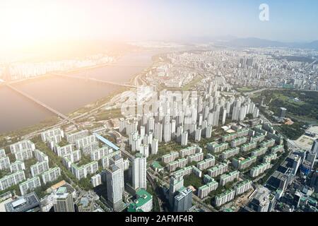 View at Seoul, South Korea Stock Photo