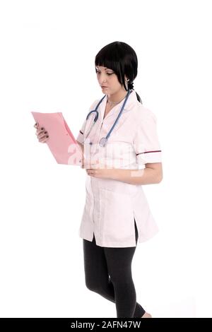 May 2015 - Working Nurse Cut Outs Stock Photo - Alamy