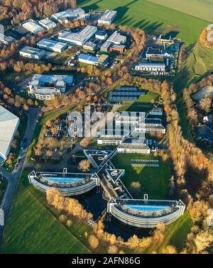 aerial photo, IWG Innovation Center Wiesenbusch Gladbeck, business center, Am Wiesenbusch, Gladbeck, Ruhr area, North Rhine-Westphalia, Germany, DE, E Stock Photo