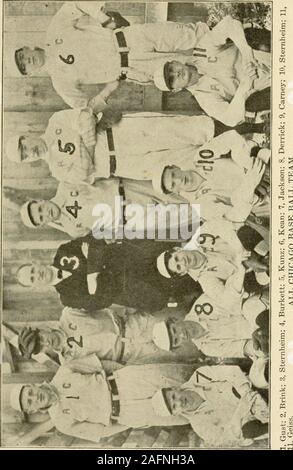 . The Chicago amateur base ball annual and inter-city base ball association year book. Stock Photo