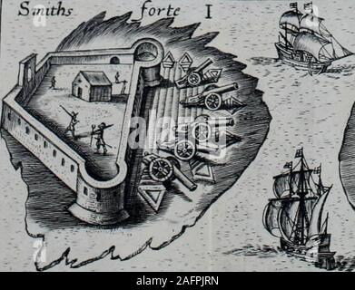 . The general historie of Virginia, New England and the Summer Isles; together with the true travels, adventures and observations, and a sea grammar. **• » «,„» «*?»-«=,: Hies Letters I S *** thejittuation ofthe 5 hricbjesrthe SMountD.E.. FGHI.KLM. KO.jfortshowand by whom tneywer made the htflo:rvwilljhcwjrou .The lifcrmtion ofy landbyMr Norwood*;! yVl contraSeJ into thisoritrbyCaptamdohnStd&gt;.. Pajjctsjorte Stock Photo