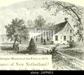 . History of the city of New York : its origin, rise, and progress. Schuyler Arms on Window. 154 HISTORY OF THE CITY OF XEW YORK.. •*^.-••&lt;i- teen, the Eev. Nicolaus Vau Eensselaer; and, after his death, the famousRobert Livingston. Peter, the next son in the order of age, was the firstmayor of Albany. He was tlie great colonel whose wise counsels and personal exertions at oneperiod preserved the prov-ince from an Indian war ;and who, at another, es-corted five Indian chiefsto England to persuadethe govermnent to drivethe French out of Canada.In 1719, as the oldestmember of the executivecou Stock Photo