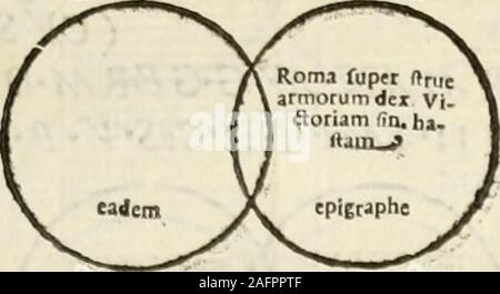 . De colvmna Traiani syntagma. Accesserunt explicatio veteris tabellae anaglyphae Homeri Iliadem, atqve ex Stesichoro, Arctino et Lesche Ilii excidivm continentis, & Emissarii Lacus Fvcini descriptio. medi^e magniu apud tne. Stock Photo