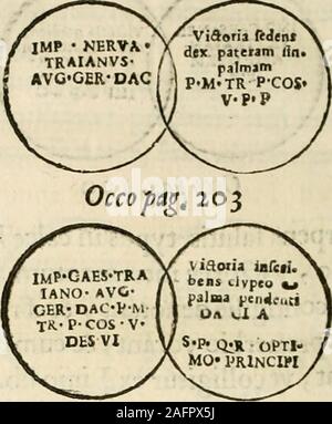 . De colvmna Traiani syntagma. Accesserunt explicatio veteris tabellae anaglyphae Homeri Iliadem, atqve ex Stesichoro, Arctino et Lesche Ilii excidivm continentis, & Emissarii Lacus Fvcini descriptio. Occopa£. 10 8 Stock Photo