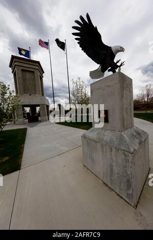 MAY 21 2019, USA - Northeast Montana Veterans Memorial Park Stock Photo